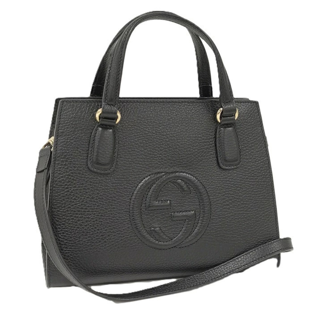 Gucci Handbag leather black